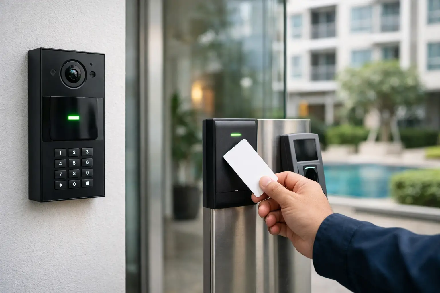 Équipements contrôle accès résidence fiables