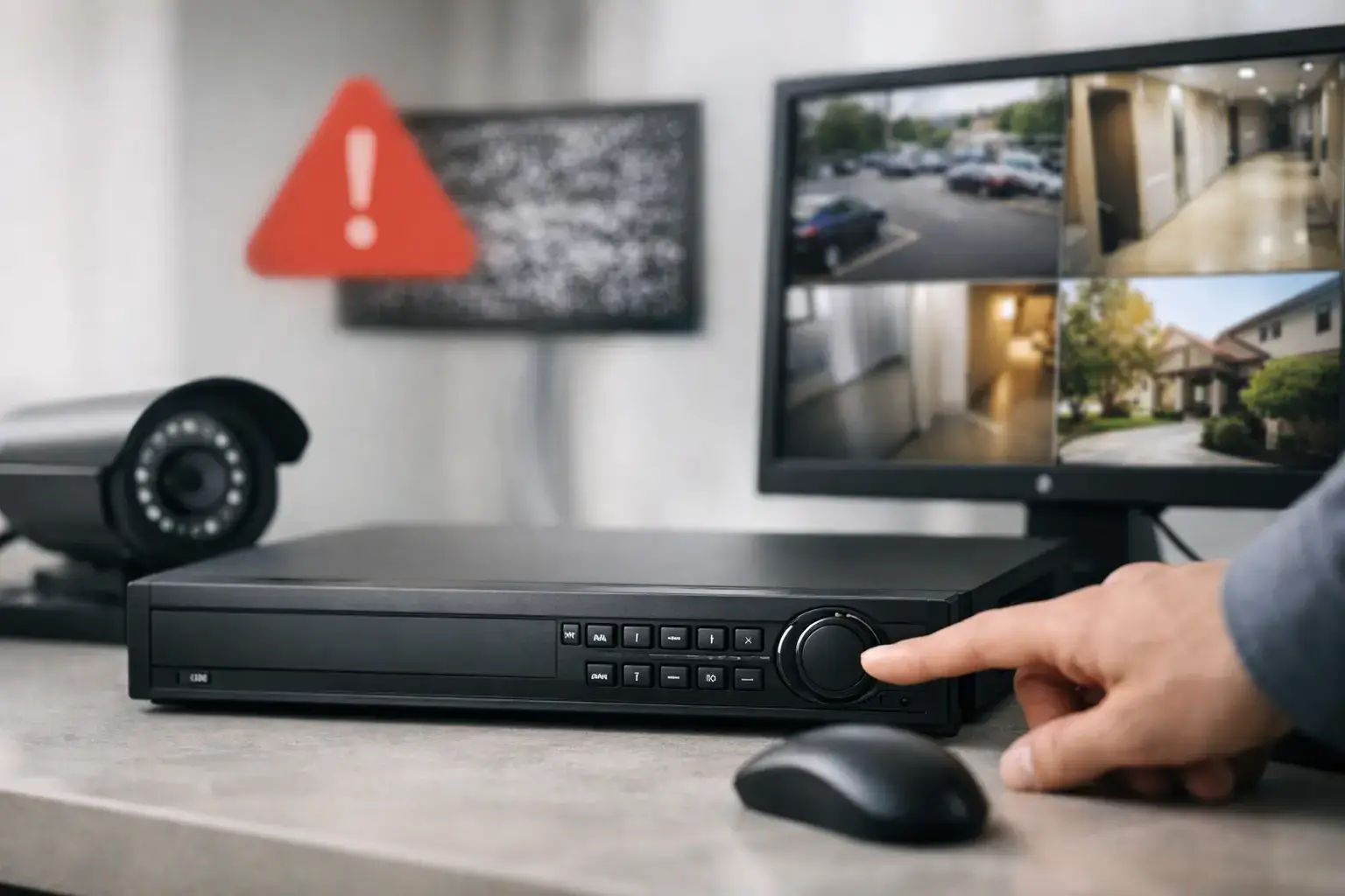 Pourquoi DVR Hikvision n’enregistre pas ?