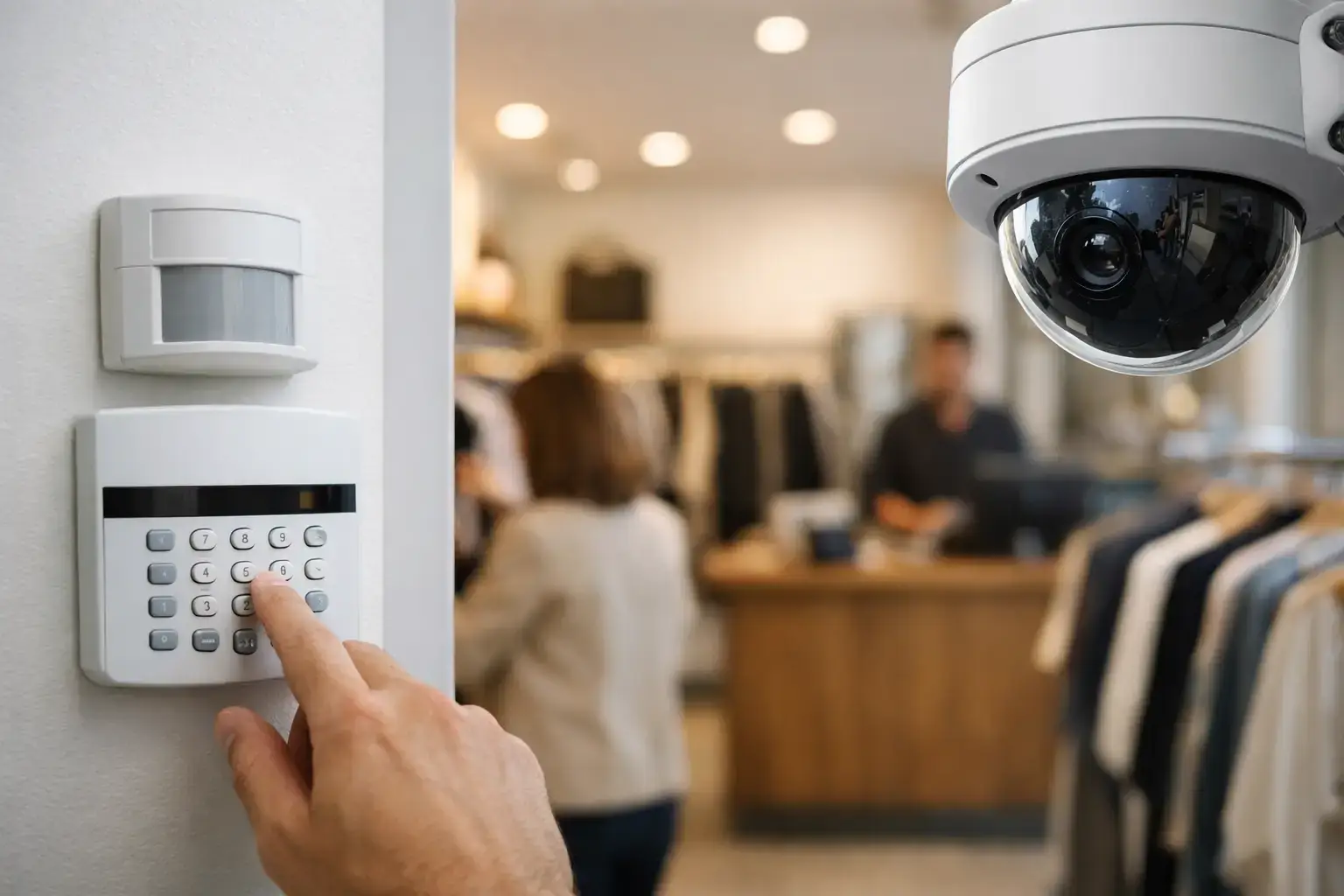 Alarme ou vidéosurveillance commerce ?