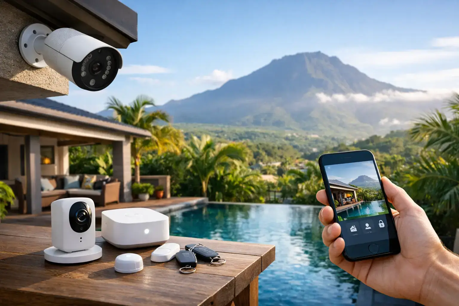 Solutions sécurité maison connectée à La Réunion