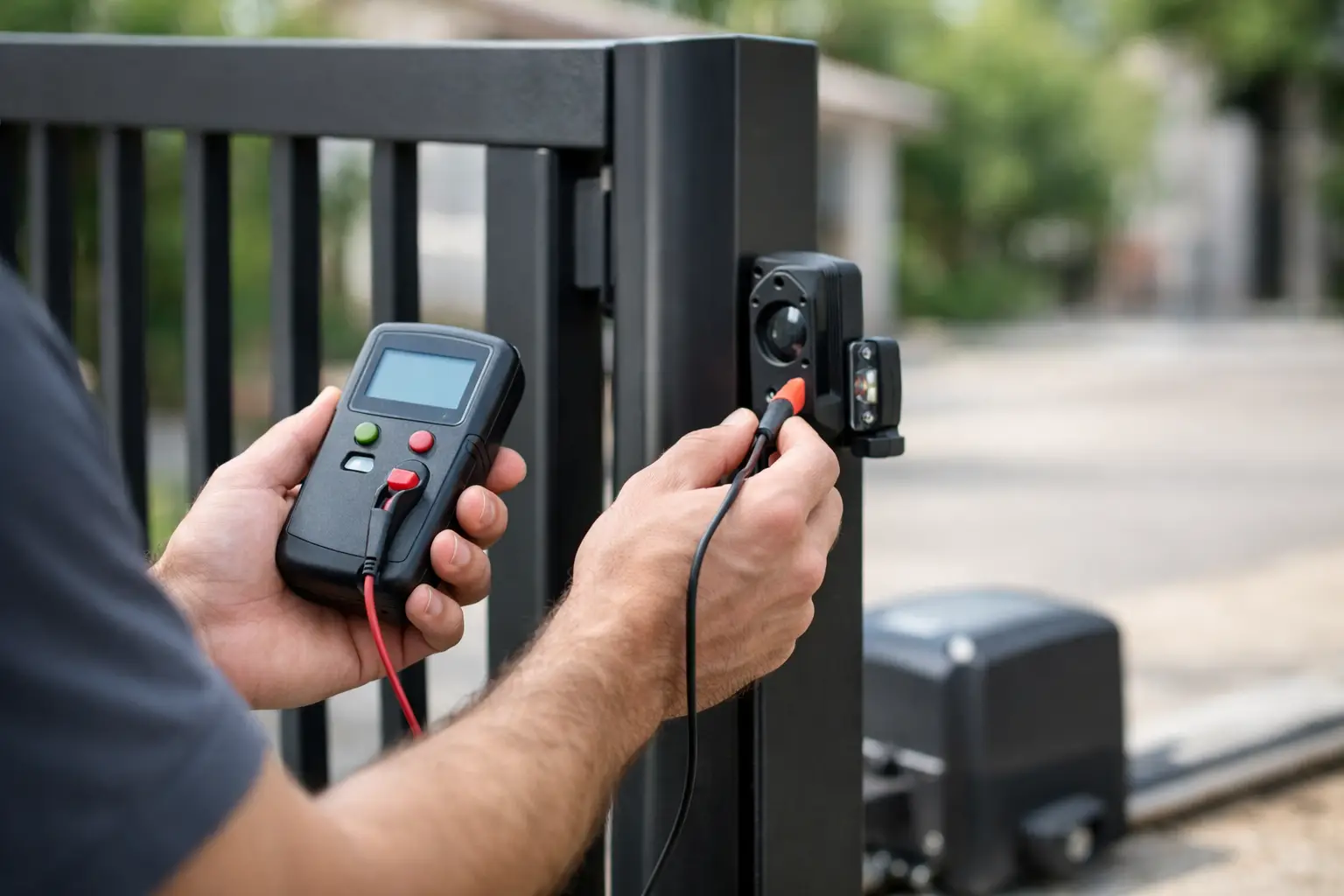 Tester les cellules de sécurité d’un portail